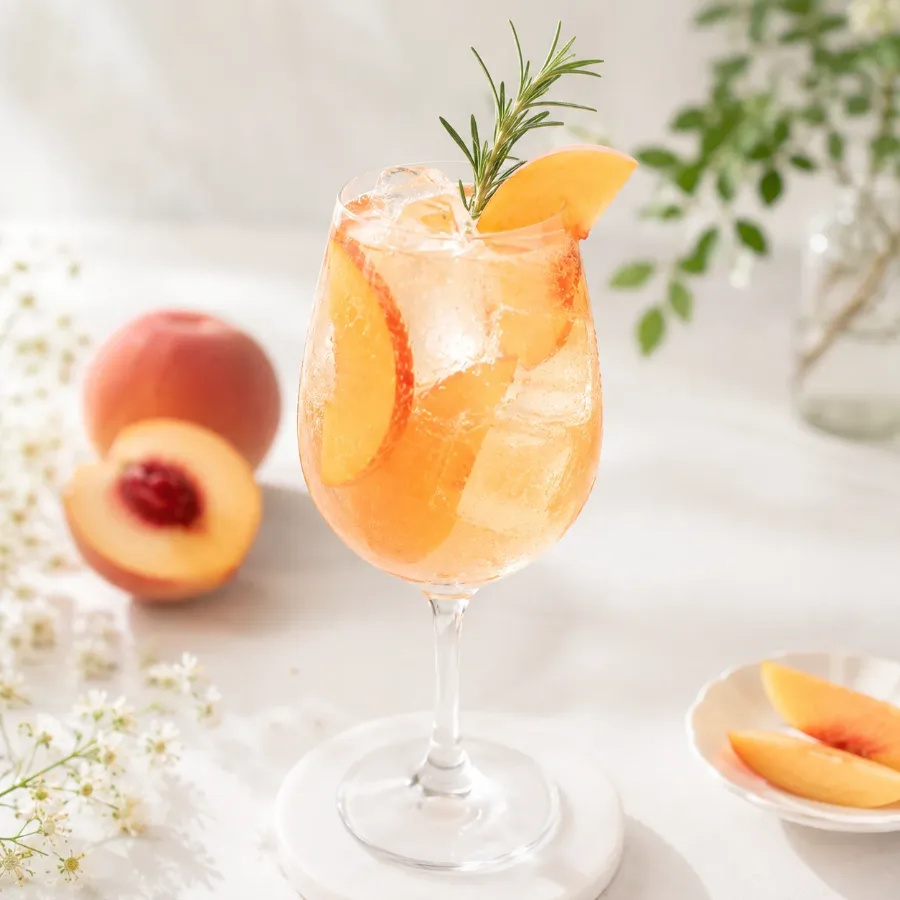Peach Syrup real-fruit syrup