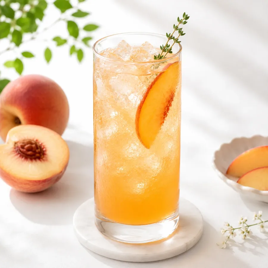 Peach Syrup real-fruit syrup